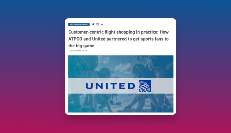 Customer-centric flight shopping in practice