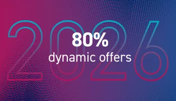 80% dynamic offers by 2026