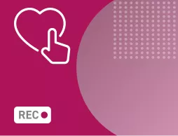 heart icon with pink background