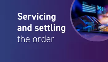 How airline order servicing and settlement works